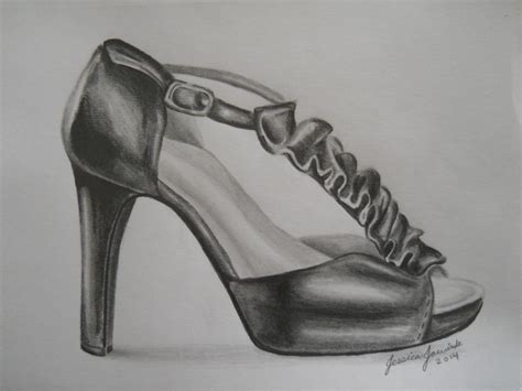 high heels drawing|realistic high heel drawing.